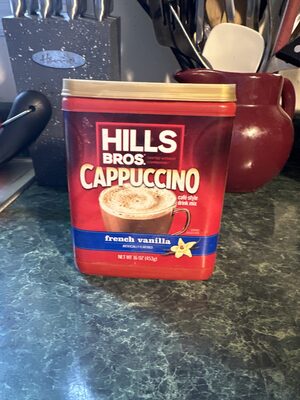 French Vanilla Flavored Cappuccino Cafe Style Drink Mix, French Vanilla