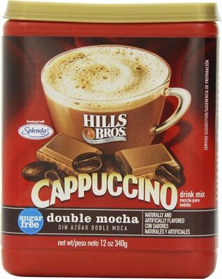 Double Mocha Cappuccino Cafe Style Drink Mix, Double Mocha