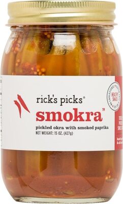 Rick's Picks, Pickled Okra With Smoked Paprika