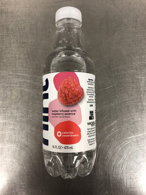 Raspberry Water Infused With Raspberry Essence, Raspberry