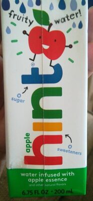 Water Infused With Apple Essence, Apple