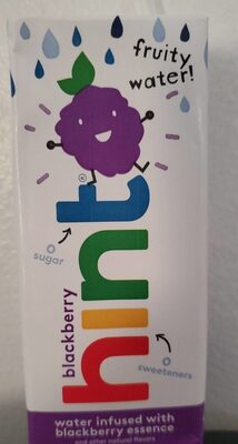 Water Infused With Blackberry Essence, Blackberry