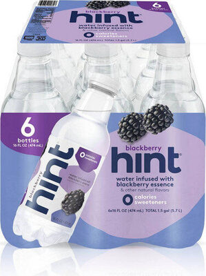 Water Infused With Blackberry Essence, Blackberry