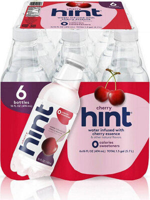 Water Infused With Cherry Essence, Cherry