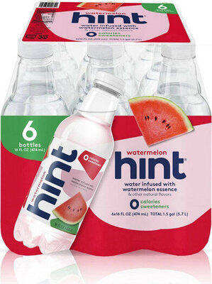 Water Infused With Watermelon Essence, Watermelon