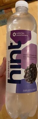 Blackberry Water Infused With Blackberry Essence, Blackberry