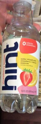 Strawberry Lemon Infused Water, Strawberry Lemon
