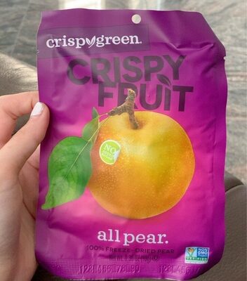 No Sugar Added 100% Freeze-Dried Pear Crispy Fruit, Pear