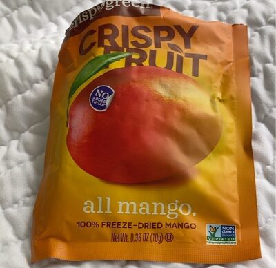 No Sugar Added 100% Freeze-Dried Mango Crispy Fruit, Mango