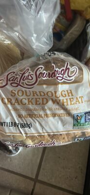 Sourdough Cracked Wheat Bread, Sourdough Cracked Wheat