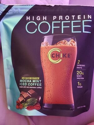 Mocha Mint Iced High Protein Coffee, Mocha Mint Iced