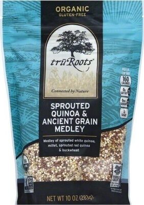 Quinoa & Ancient Grain Blend Sprouted Quinoa With Millet And Buckwheat, Quinoa & Ancient Grain Blend