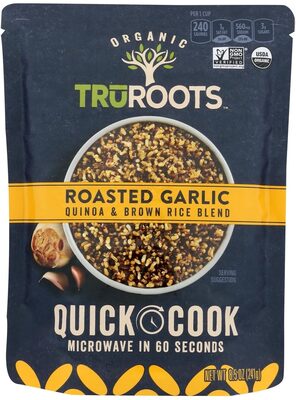 Roasted Garlic Organic Quinoa & Brown Rice Blend, Roasted Garlic