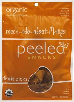 Mango Organic Gently Dried Fruit, Mango