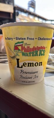 Lemon Premium Italian Ice, Lemon