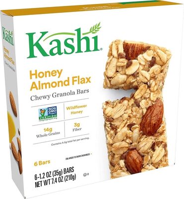 Kashi Chewy Bars Honey Almond Flax 7.4oz