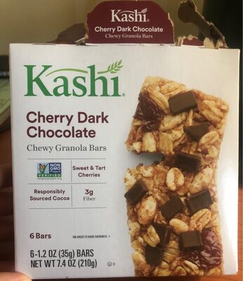Cherry Dark Chocolate Chewy Granola Bars, Cherry; Dark Chocolate