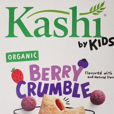 Berry Crumble Flavored Organic Cereal, Berry Crumble