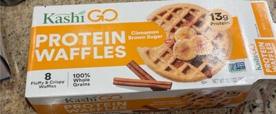 Cinnamon Brown Sugar Protein Waffles, Cinnamon; Brown Sugar