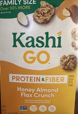 Honey Almond Flax Crunch Cereal , Honey; Almond