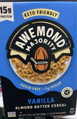 Vanilla Almond Butter Cereal, Vanilla