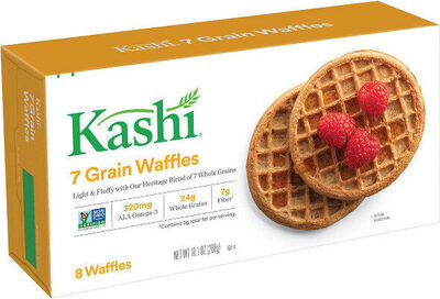 Kashi Waffles 7 Grain Original 10.1oz