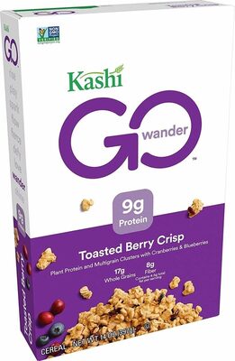 Kashi Go Cereal Crisp Toasted Berry 14oz