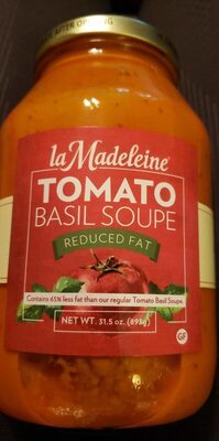 Tomato Basil Soupe, Tomato Basil