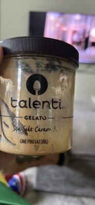 Gelato Sea Salt Caramel, Sea Salt Caramel