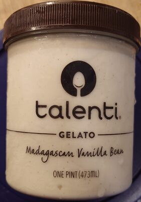 Madagascan Vanilla Bean Gelato, Madagascan Vanilla Bean