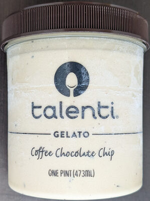 Coffee Chocolate Chip Gelato, Coffee Chocolate Chip