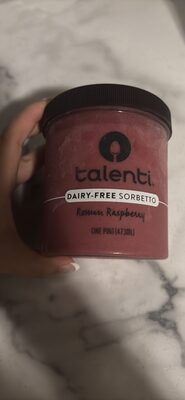 Roman Raspberry Dairy-Free Sorbetto, Roman Raspberry