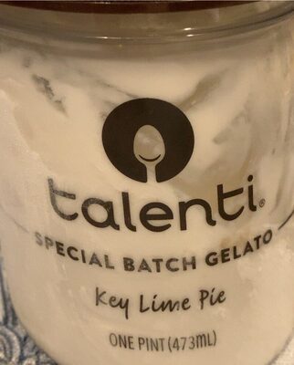 Key Lime Pie Special Batch Gelato, Key Lime Pie
