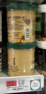 Brown Butter Caramel Organic Gelato, Brown Butter Caramel