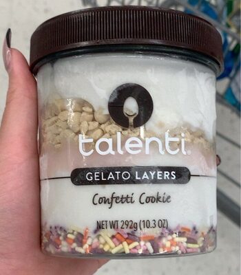 Confetti Cookie Gelato Layers, Cookie