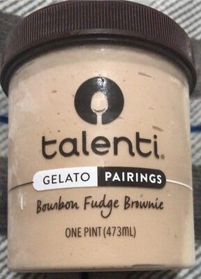Bourbon Fudge Brownie Gelato Pairings, Bourbon Fudge Brownie