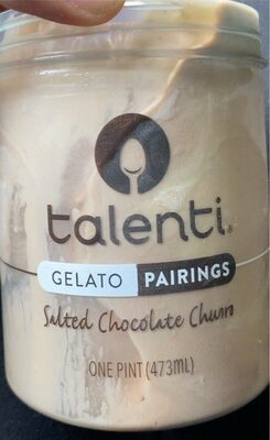 Salted Chocolate Churro Gelato Pairings, Salted Chocolate; Churro