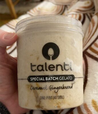 Caramel Gingerbread Special Batch Gelato, Caramel Gingerbread