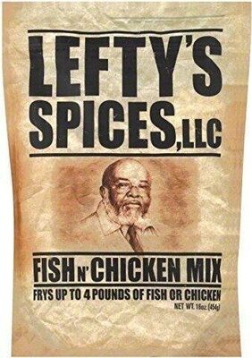Lefty's Spices, Llc Fish 'N Chicken Mix, 16 Oz