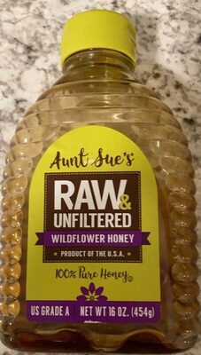Wildflower Raw & Unfiltered Honey, Wildflower