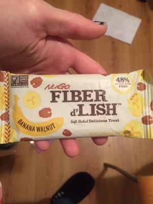 Fiber Bar, Banana Walnut