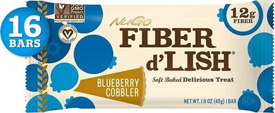 Blueberry Cobbler Soft Baked Delicious Treat Bars, Blueberry Cobbler