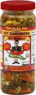 Chicago Style Chunky Giardiniera, Hot