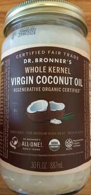 Whole Kernel Virgin Coconut Oil