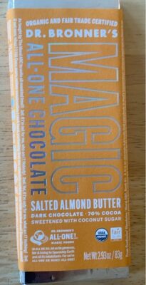 Magic Salted Almond Butter All-One Dark Chocolate