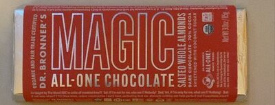 Magic All-One Salted Whole Almonds Chocolate, Salted Whole Almonds