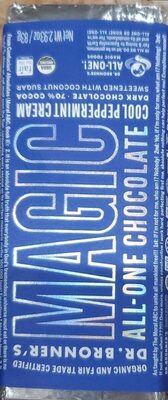 Cool Peppermint Cream 70% Cocoa All-In One Dark Chocolate, Cool Peppermint Cream