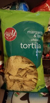 Margarita & Lime Flavored White Corn Tortilla Chips, Margarita & Lime