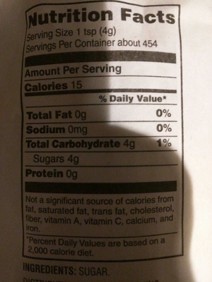 Pure Cane Granulated Sugar