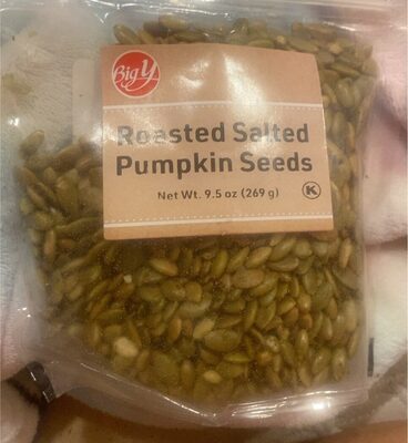 Roasted Salted Pumpkin Seeds, Roasted Salted